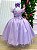 Vestido Mini Miss Longo Suzy Lilas - Imagem 2