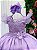 Vestido Mini Miss Longo Suzy Lilas - Imagem 4