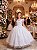 Vestido Mini Miss Longo Suzy Branco - Imagem 1