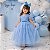 Vestido Menina Bonita Maju Azul Bebe - Imagem 1