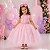 Vestido Menina Bonita Maju Rosa - Imagem 1