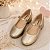 Sapatilha StarPink Cristal Dourado - Imagem 2