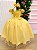 Vestido Mini Miss Longo Carol Amarelo - Imagem 2