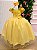 Vestido Mini Miss Longo Carol Amarelo - Imagem 3