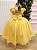 Vestido Mini Miss Longo Carol Amarelo - Imagem 6