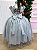 Vestido Mini Miss Longo Carol Prata - Imagem 6