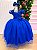 Vestido Mini Miss Longo Carol Azul Royal - Imagem 3