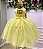 Vestido Juvenil Vila Lele Regata Flores Amarelo - Imagem 7