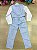 Conjunto Kanga Social Victor Colete Azul Bebe - Imagem 4
