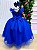 Vestido Mini Miss Longo Suzy Azul Royal - Imagem 4