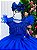 Vestido Mini Miss Longo Suzy Azul Royal - Imagem 3