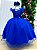 Vestido Mini Miss Longo Suzy Azul Royal - Imagem 2