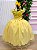 Vestido Mini Miss Longo Suzy Amarelo - Imagem 1