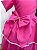 Vestido Banana Club Longo Safira Rosa Chiclete - Imagem 6
