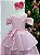 Vestido Banana Club Longo Safira Rosa Bebe - Imagem 3
