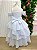 Vestido Banana Club Longo Safira Branco - Imagem 7