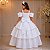 Vestido Banana Club Longo Safira Branco - Imagem 2