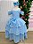 Vestido Banana Club Longo Safira Azul Bebe - Imagem 3