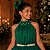Vestido Banana Club Longo Âmbar Verde Bandeira - Imagem 2