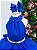 Vestido Banana Club Longo Âmbar Azul Royal - Imagem 6