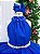 Vestido Banana Club Longo Âmbar Azul Royal - Imagem 7