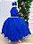 Vestido Banana Club Longo Âmbar Azul Royal - Imagem 8