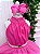 Vestido Banana Club Longo Âmbar Rosa Chiclete - Imagem 7