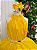 Vestido Banana Club Longo Âmbar Amarelo - Imagem 6