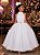 Vestido Banana Club Longo Âmbar Branco - Imagem 1