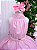 Vestido Banana Club Longo Âmbar Rosa bebe - Imagem 6