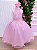 Vestido Banana Club Longo Âmbar Rosa bebe - Imagem 4
