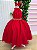 Vestido Banana Club Longo Âmbar Vermelho - Imagem 5