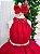 Vestido Banana Club Longo Âmbar Vermelho - Imagem 6