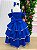 Vestido Banana Club Longo Safira Azul Royal - Imagem 6