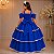 Vestido Banana Club Longo Safira Azul Royal - Imagem 2