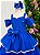 Vestido Banana Club Longo Safira Azul Royal - Imagem 4