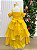 Vestido Banana Club Longo Safira Amarelo - Imagem 6