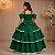 Vestido Banana Club Longo Safira Verde Bandeira - Imagem 2