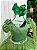 Vestido Banana Club Longo Diamante Verde Militar - Imagem 6