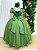 Vestido Banana Club Longo Diamante Verde Militar - Imagem 8