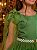Vestido Banana Club Longo Diamante Verde Militar - Imagem 2