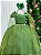 Vestido Banana Club Longo Diamante Verde Militar - Imagem 7