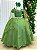 Vestido Banana Club Longo Diamante Verde Militar - Imagem 5