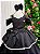 Vestido Banana Club Longo Safira Preto - Imagem 5