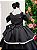 Vestido Banana Club Longo Safira Preto - Imagem 6