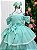 Vestido Banana Club Longo Safira Verde Menta - Imagem 4