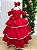 Vestido Banana Club Longo Safira Vermelho - Imagem 3