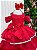 Vestido Banana Club Longo Safira Vermelho - Imagem 5