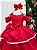 Vestido Banana Club Longo Safira Vermelho - Imagem 6
