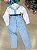 Conjunto Meninos Miss Cherry Leo Azul Claro Md 2 - Imagem 5